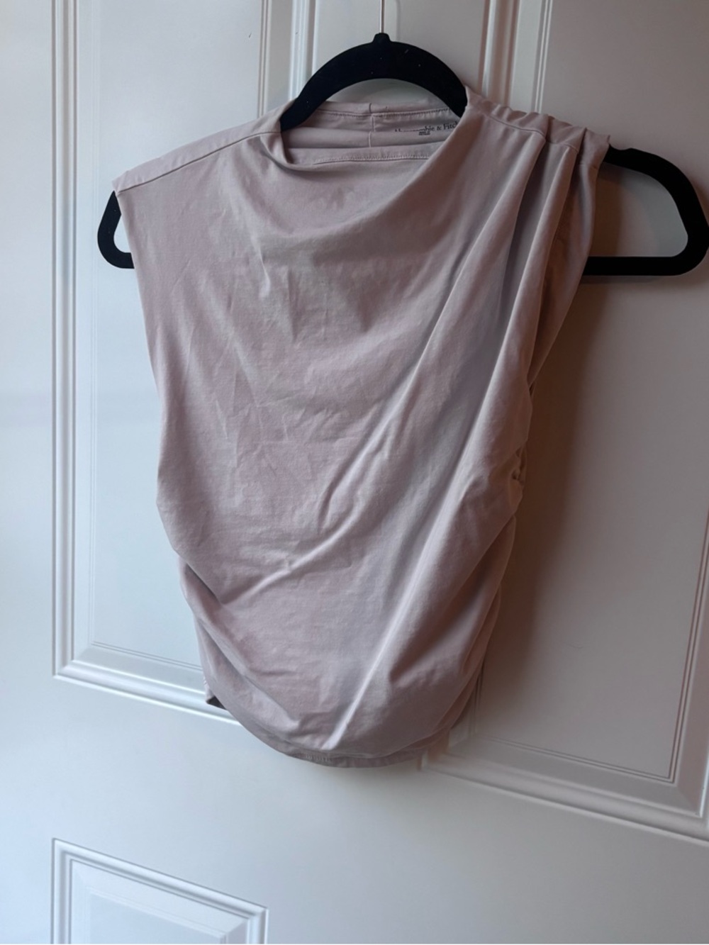 Abercrombie & Fitch Modal Basic Beige Sleeveless Light Tank